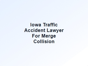 Iowa Traffic Accident Lawyer for Merge Collision